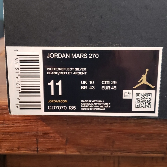 (NEW)JORDAN MAXS 270 - Picture 6 of 6